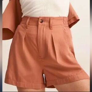 Madewell the Neale women’s shorts in dried rose pink. Sold out! Size 10